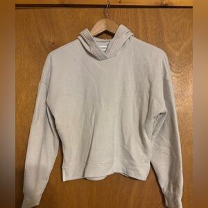 Abercrombie Light Beige Cozy Hoodie